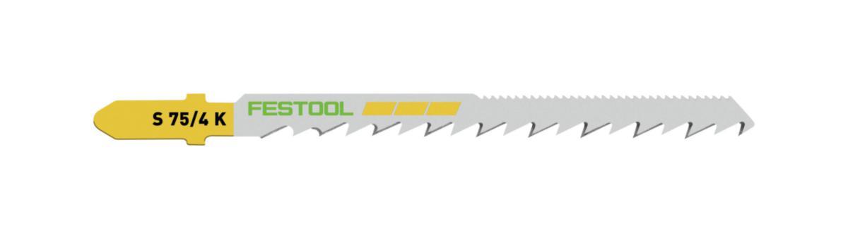 Sticksågblad Festool Curves - STICKSÅGSBLAD S 75/4 K/5 FESTOOL 204265