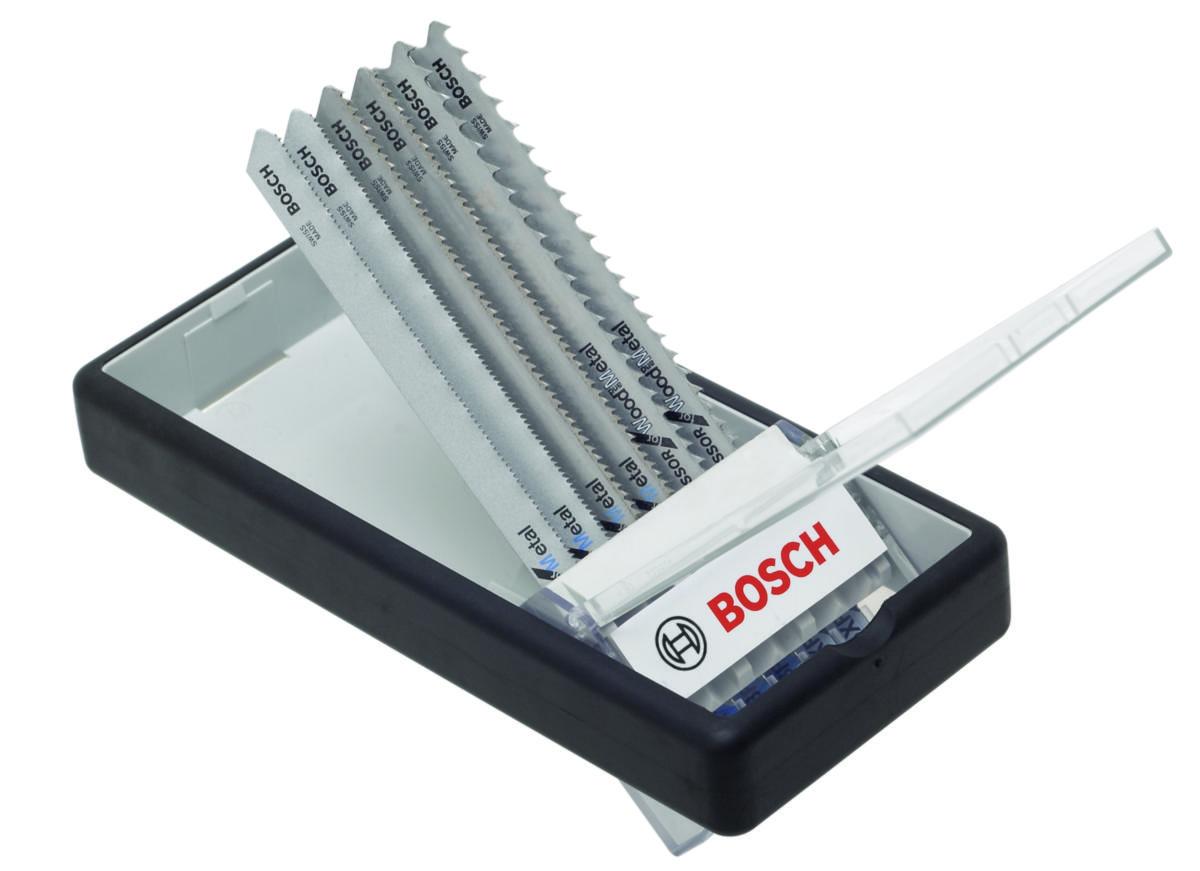 Sticksågbladsats Bosch Metall 6-delar - STICKSÅGBL METALL T-SKAFT 6-P BOSCH 2607010573
