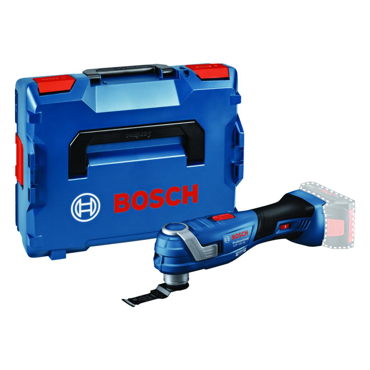 Multiverktyg Bosch GOP 18V-34 Solo L-BOXX - MULTIVERKTYG GOP 18V-34 SOLO BOSCH 06018G2000