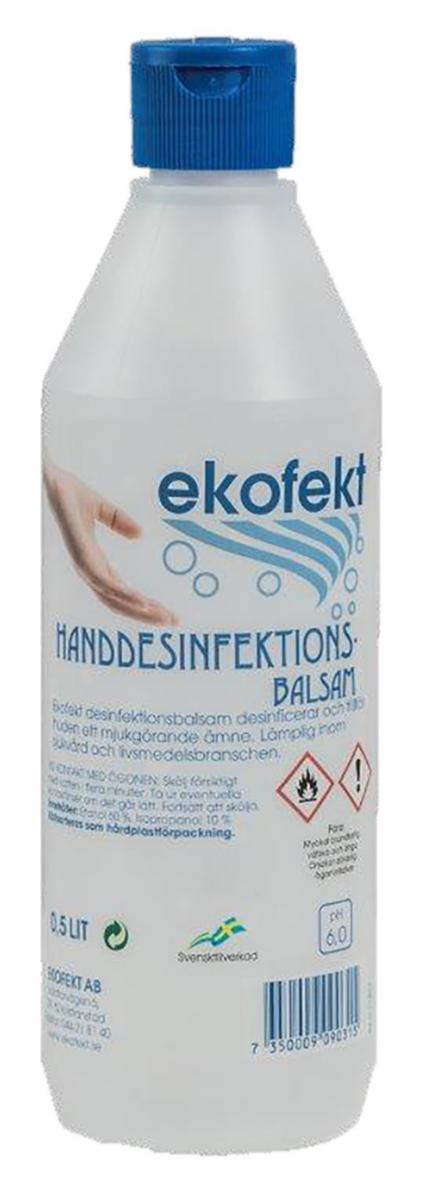 Handdesinfektion Ekofekt - EKO HANDDES.BALSAM 0.5 LIT EKOFEKT 1140-6