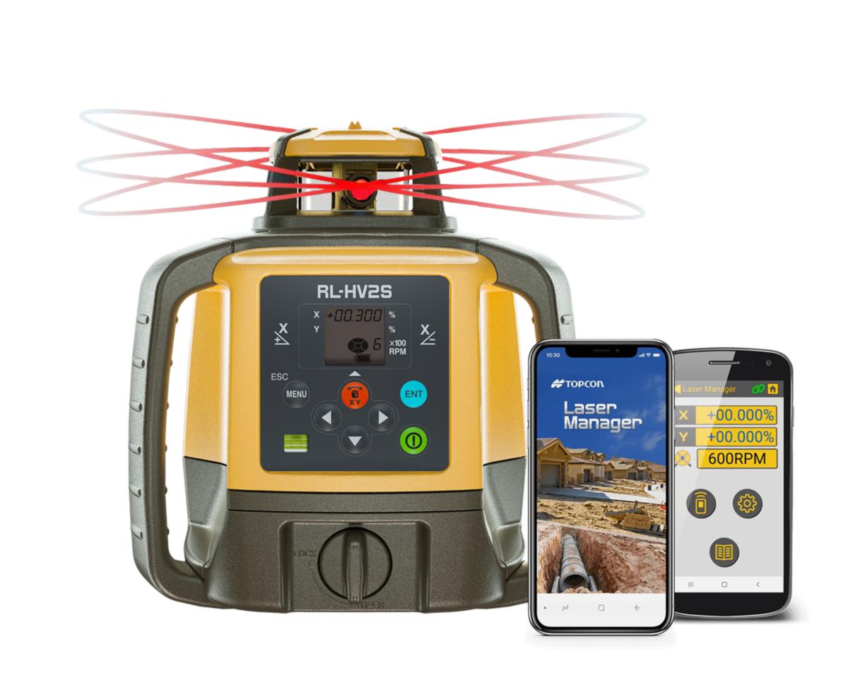 Multilaser Topcon RL-HV2S - TVÅFALLSLASER RL-HV2S TOPCON 1058211-01