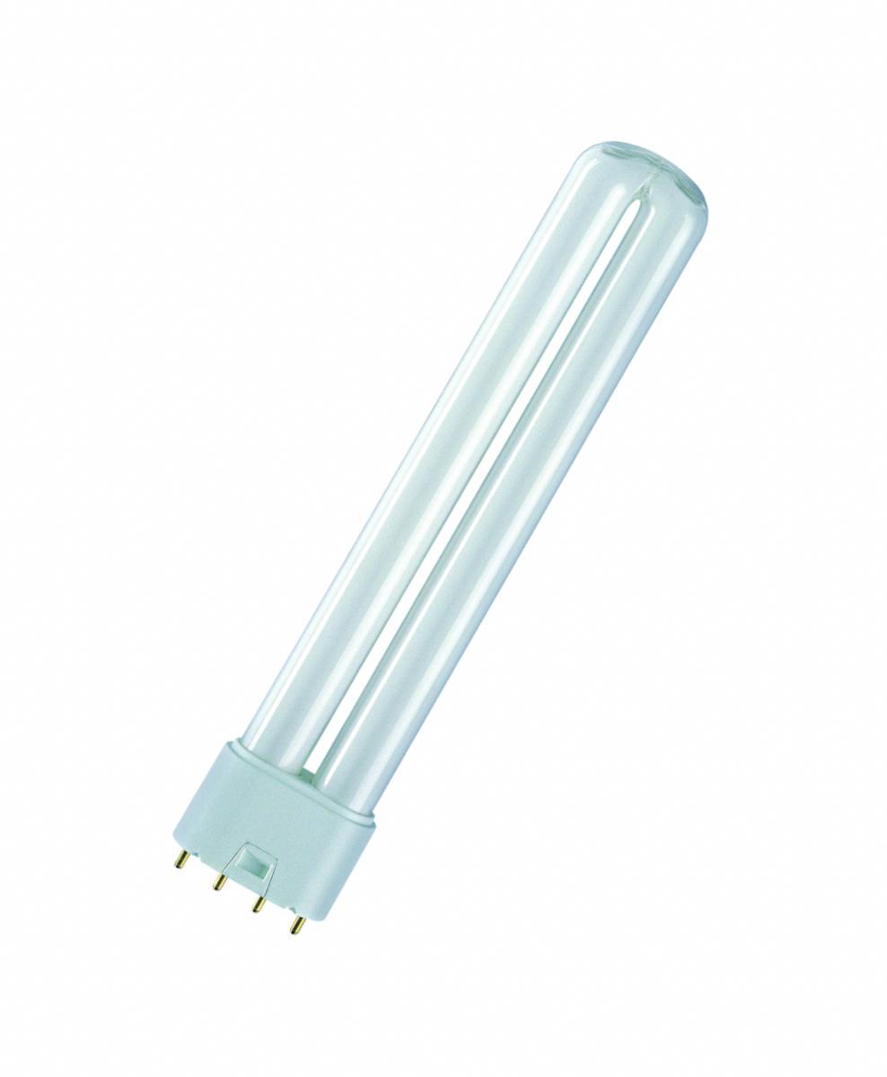 Kompaktlysrör, Dulux L 2-stav lång, 4-pin, Osram - KOMPAKTLYSRÖR 18W 840 2-STAV 4-PIN 2G11 OSRAM
