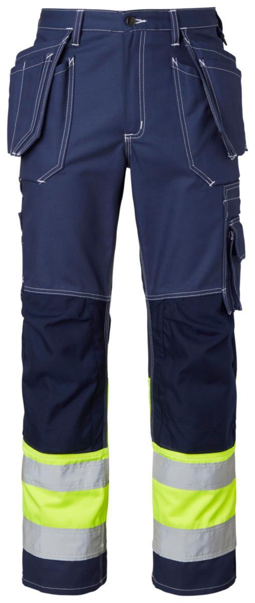 Varselbyxa Top Swede 2515 - HANTVERKSBYXA 2515 MA/GUL D96 TOP SWEDE 2515-21-D096