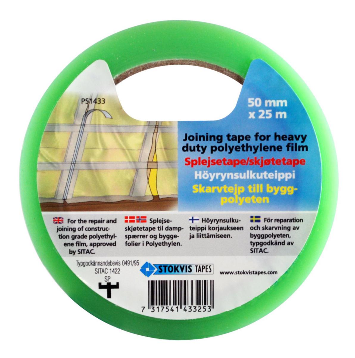 Skarvtejp Stokvis - TEJP SKARV/ÅB 50MMX25M STOKVIS PS14335025