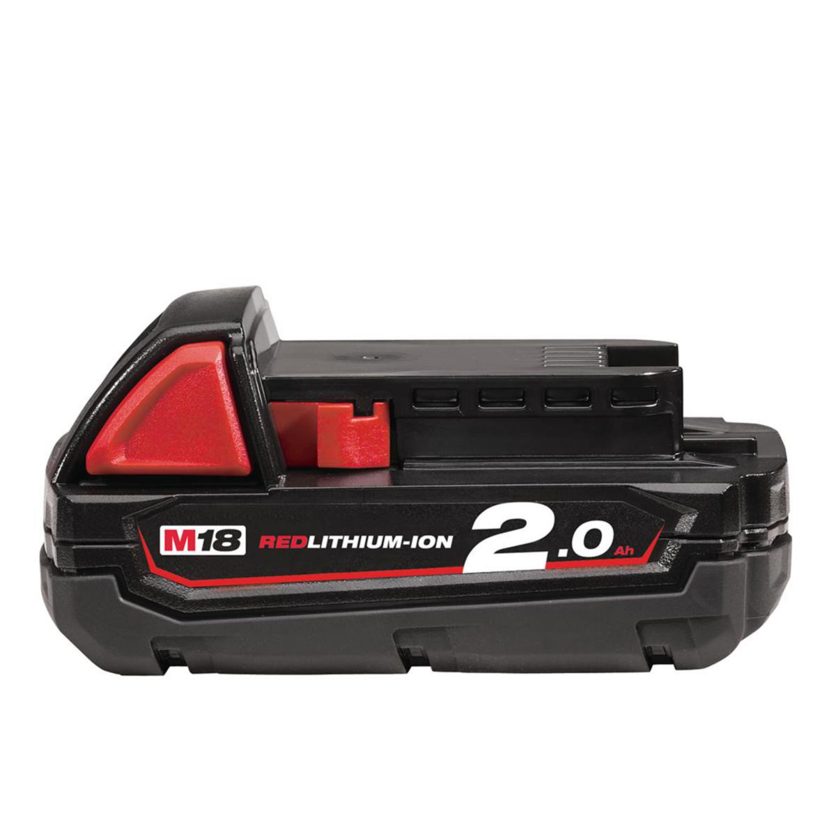 Batteri Milwaukee M18 B2 - BATTERI M18 B2 2.0AH LI-ION MILWAUKEE 4932430062