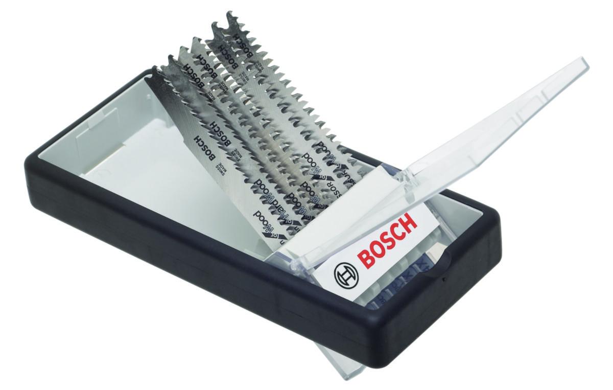 Sticksågbladsats Bosch Trä 6-delar - STICKSÅGKL TRÄ T-SKAFT 6-P ROB BOSCH 2607010572