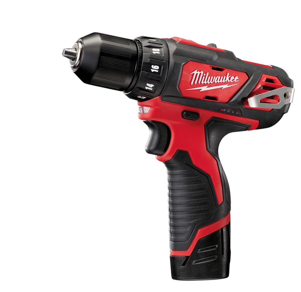 Borrskruvdragare Milwaukee M12 BDD-202C - BORRSKRUVDR M12 BDD 2.0AH MILWAUKEE 4933441915