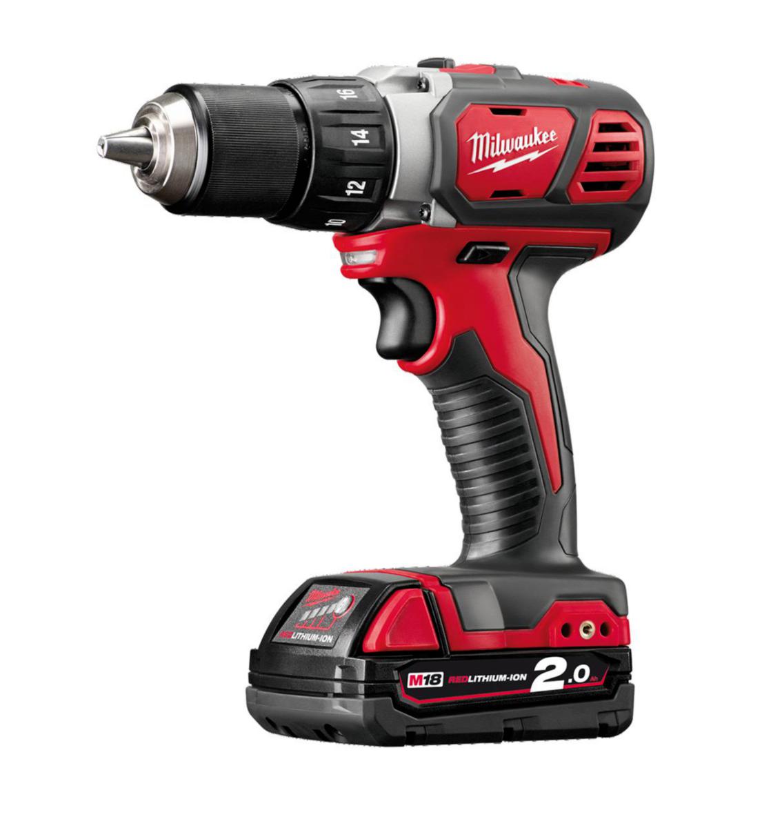 Borrskruvdragare Milwaukee M18 BDD-202C - BORRSKRUVDRAG M18 BDD 2.0AH MILWAUKEE 4933443555