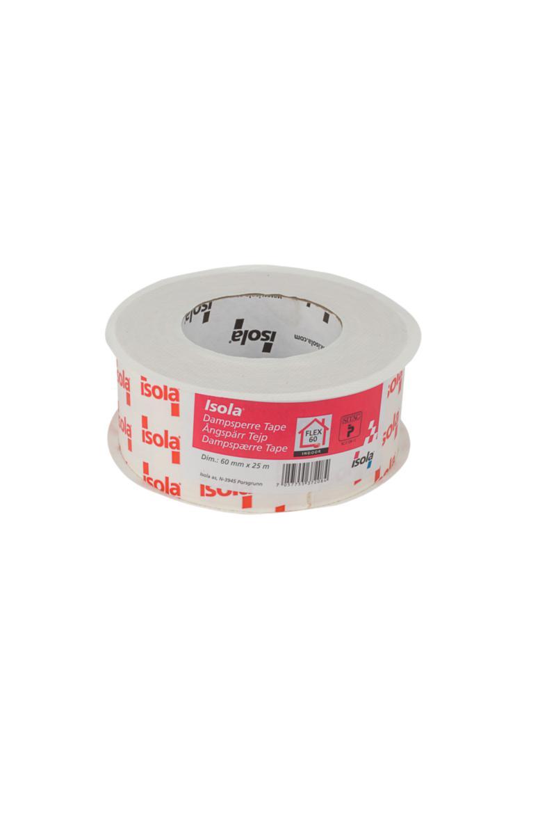 Ångspärrstejp Isola - TEJP ÅNGSPÄRR FLEX 60 60MMX25M ISOLA 537174
