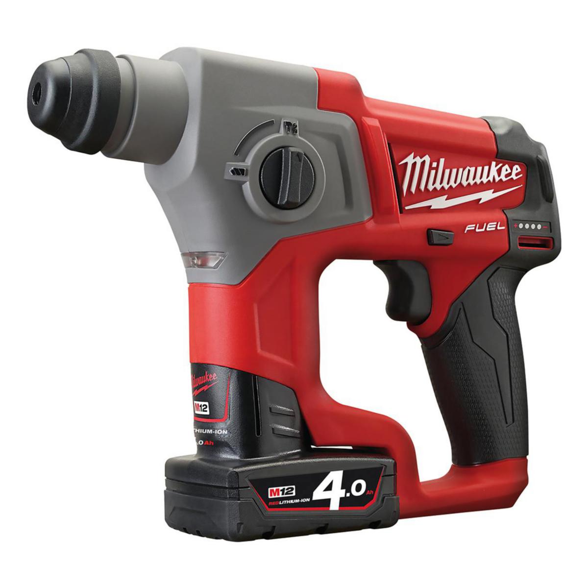 Borrhammare Milwaukee M12 CH-402C - BORRHAMMARE M12 CH 4.0AH FUEL MILWAUKEE 4933441475