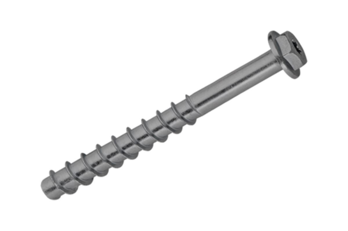 Betongskruv Sormat S-CSA ML sexkant/fläns Utvändig - BETONGSKRUV C3 8X60 HEX-TX 100/ S-SCA ML SORMAT