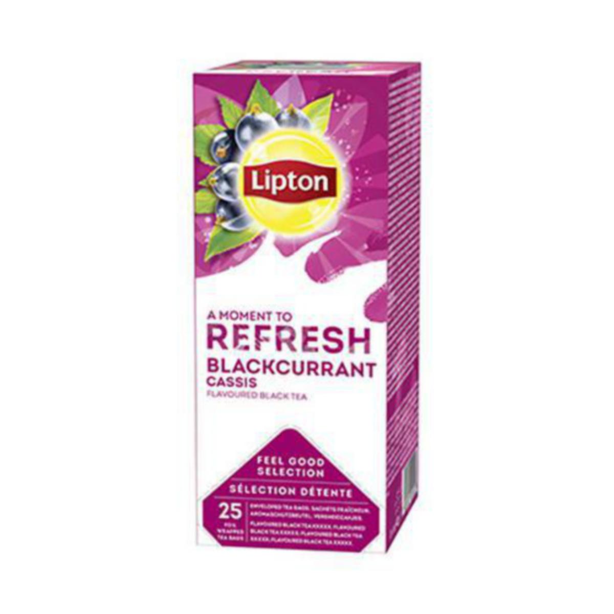 Te Lipton - TE LIPTON PÅSE BLACK CURRANT 25 PÅSAR/FRP