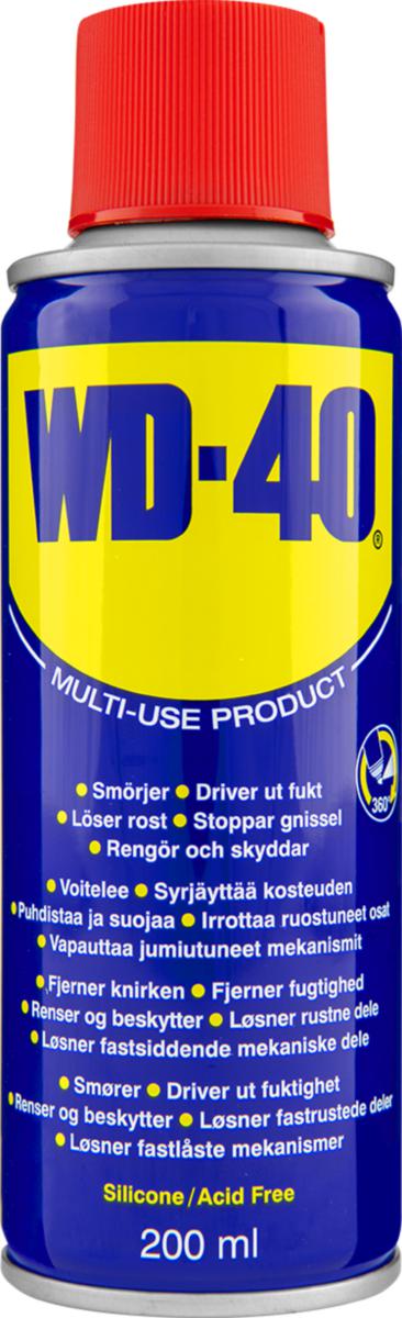 Universalolja WD-40 Multi - UNIVERSALOLJA WD-40 200ML SPRAY ROSTOLJA 720