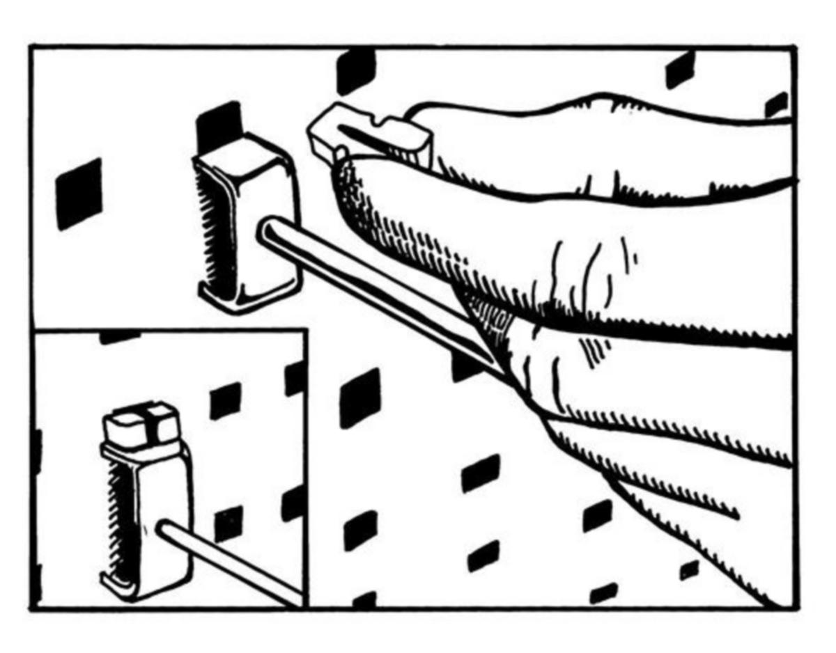 Låsplugg X-ponent - LÅSPLUGG X-PO 4MM BLÅ