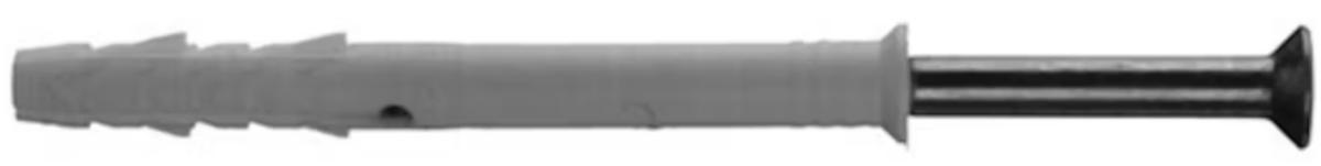 Fasadplugg Kort - FASADPLUGG KE 8X80 INV 50/ TX25 Ø8MM VSB 358080
