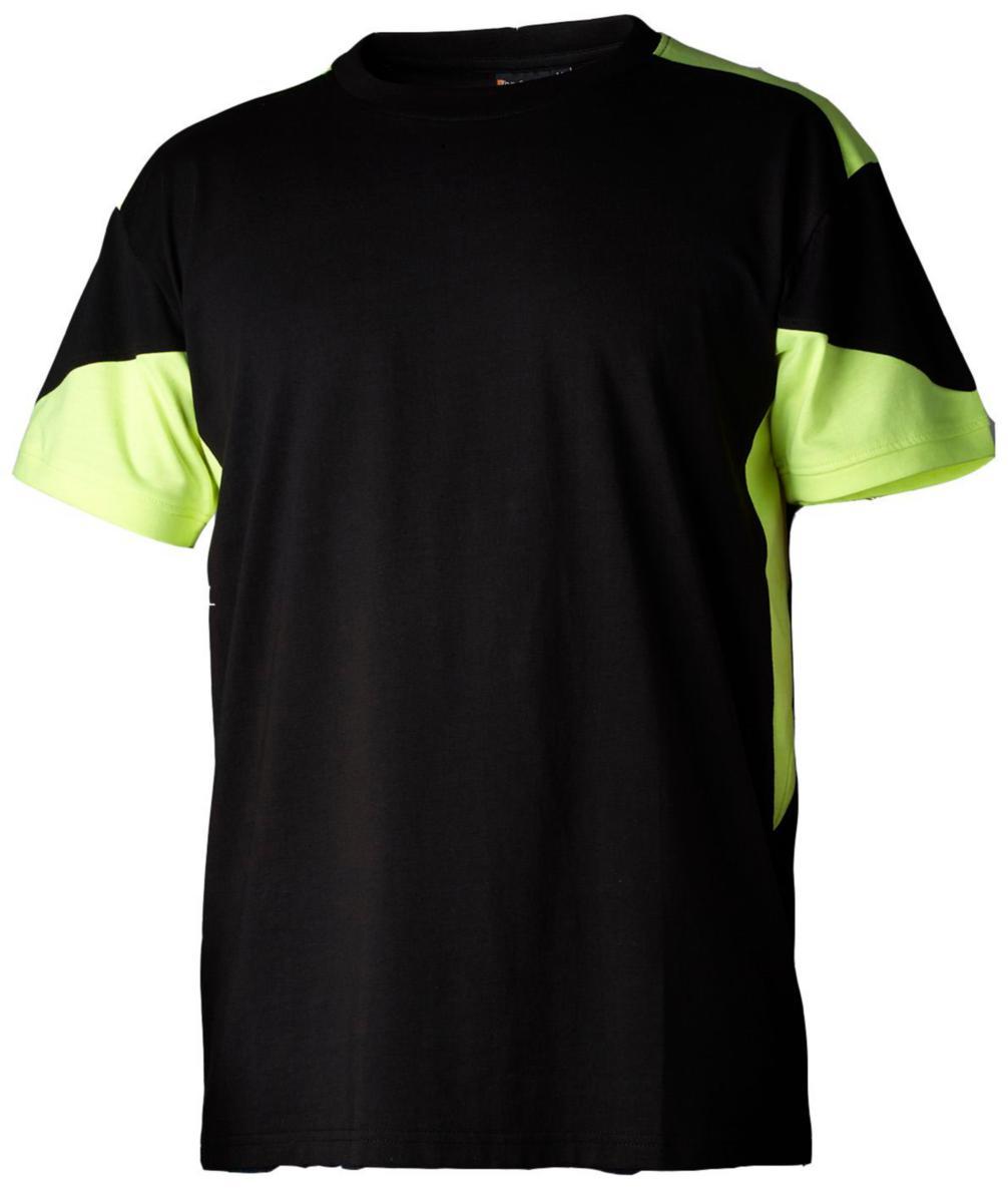 T-shirt Top Swede 210 - T-SHIRT 210 SVART/GUL STL XL TOPSWEDE 21001205107