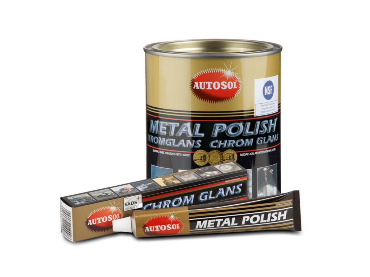 Autosol Metal Polish/Kromglans - POLERPASTA AUTOSOL KROMGLANS 1KG BURK