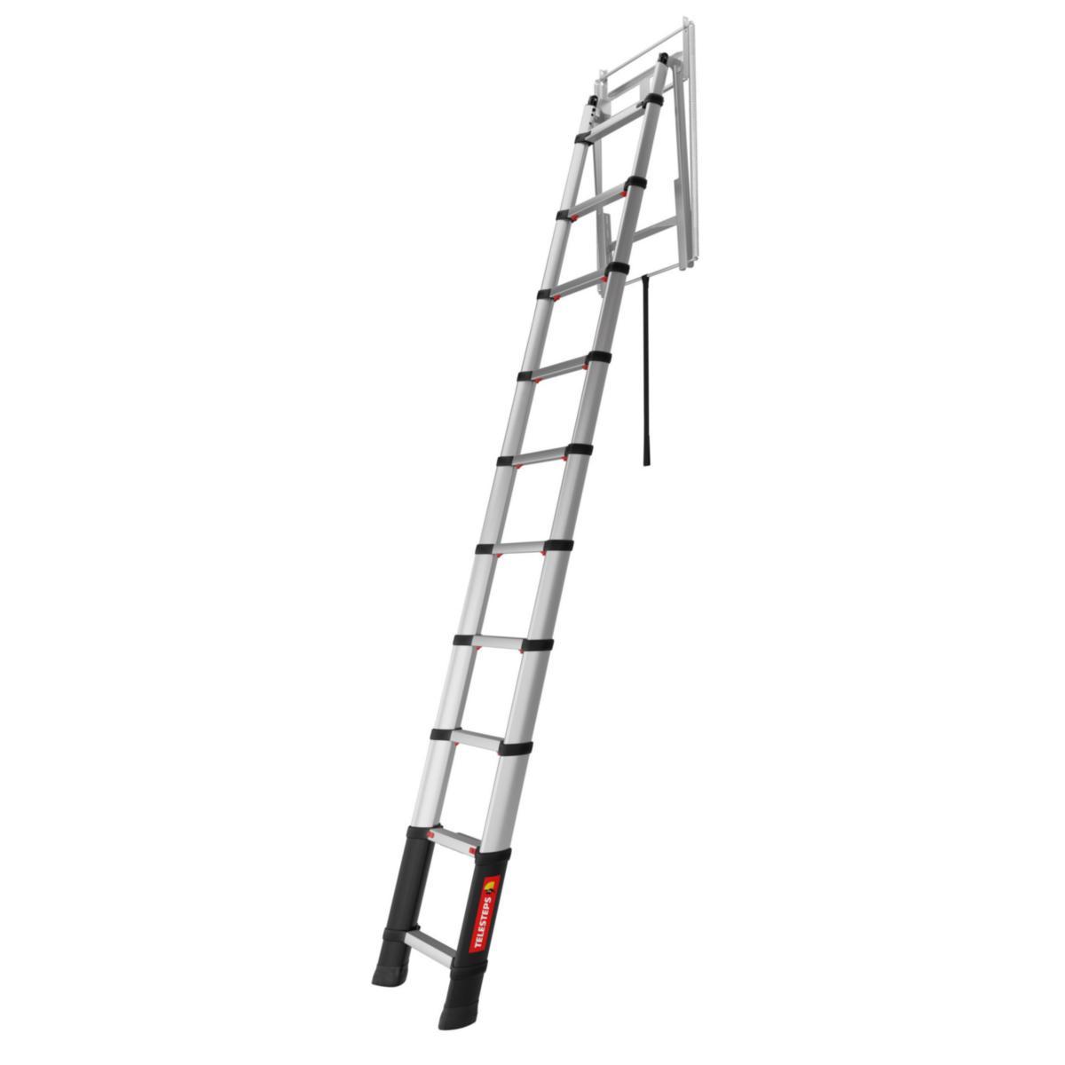 Vindsstege Telesteps - VINDSSTEGE LOFT MAXI 10 TELESTEPS 72527-541