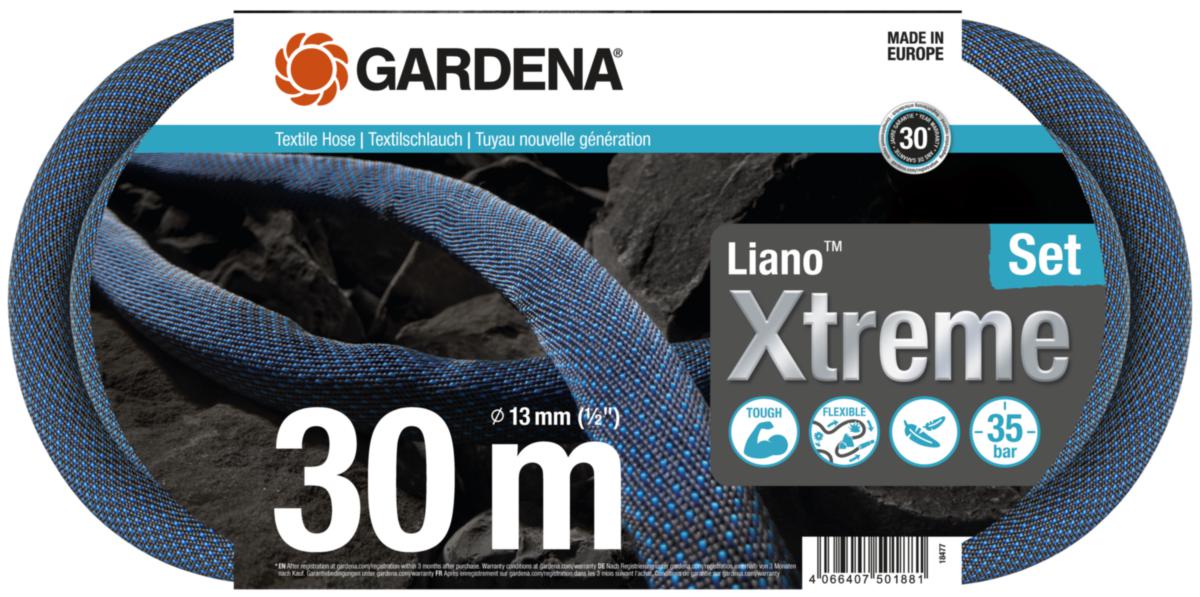 Textilslang Gardena Liano™ Xtreme Set - SLANG LIANO XTREME 30M SET GARDENA 18477-20