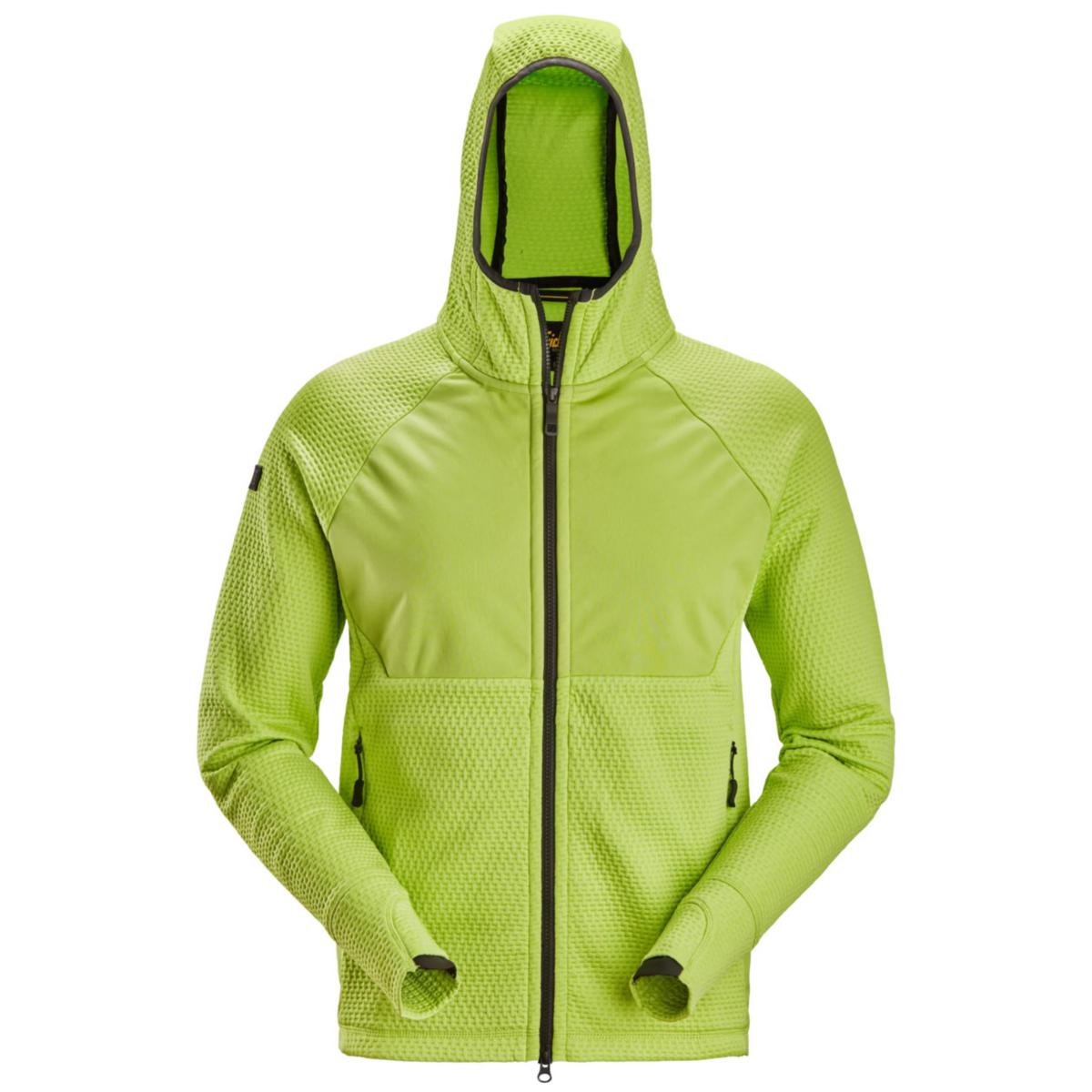 Huvtröja Snickers 8405 - HOODIE ZIP LIME XXXL SNICKERS 84052525009