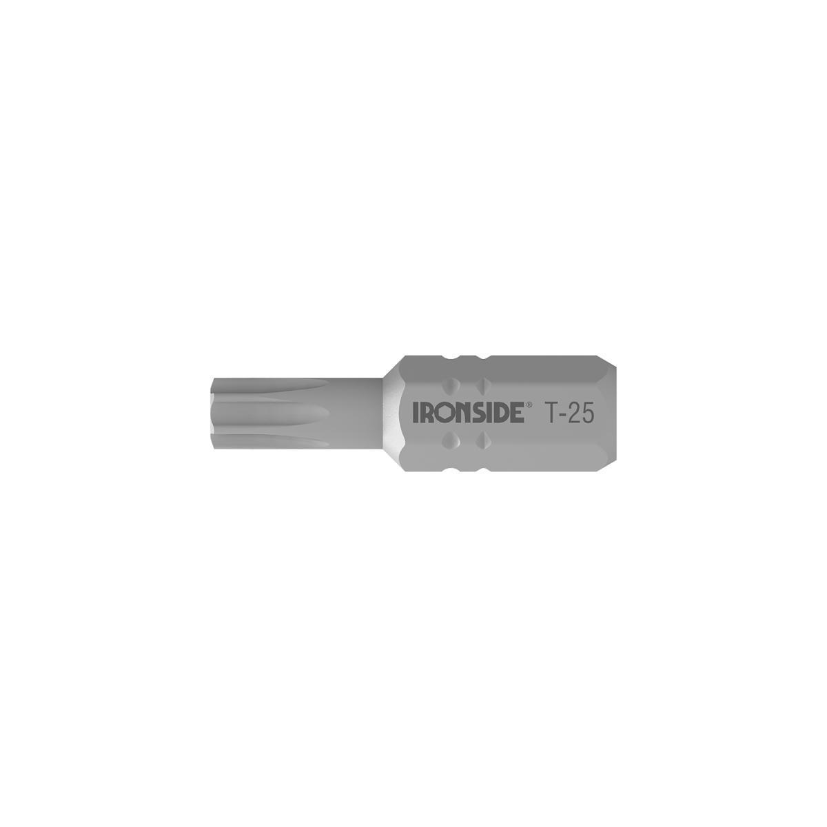 Bits Ironside Torx med hål - BITS IRONSIDE TXT25 3-PACK LÄNGD 25MM 201627