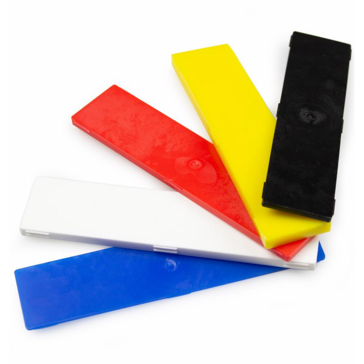 Plastkloss Habo 95x22 mm - KLOSS BLANDADE FÄRGER 95X22MM 1-5MM 35ST HABO 13195