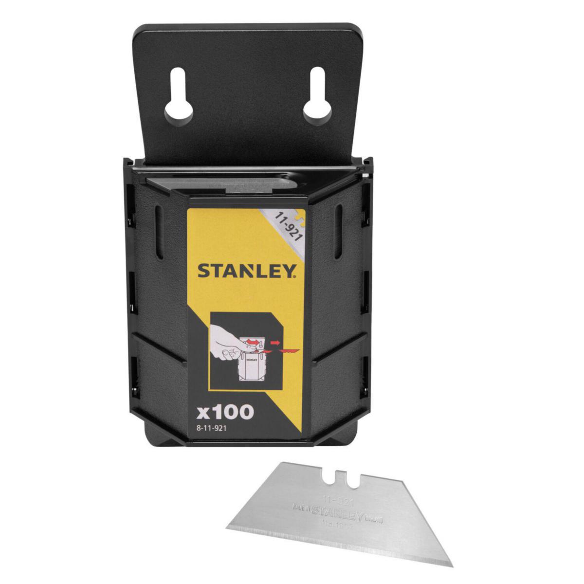 Knivblad Stanley - KNIVBLAD 100 ST I HÅLLARE STANLEY 8-11-921