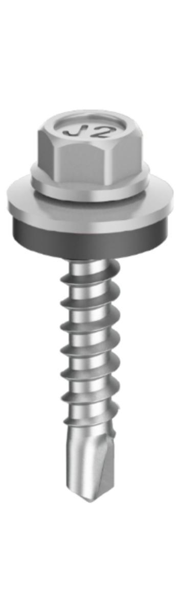 Byggplåtskruv EJOT för överlapp - FARMARSKR.4.8X20 LJUSGRÅ 250/ JT2 BS 2H 8MM EJOT 860190
