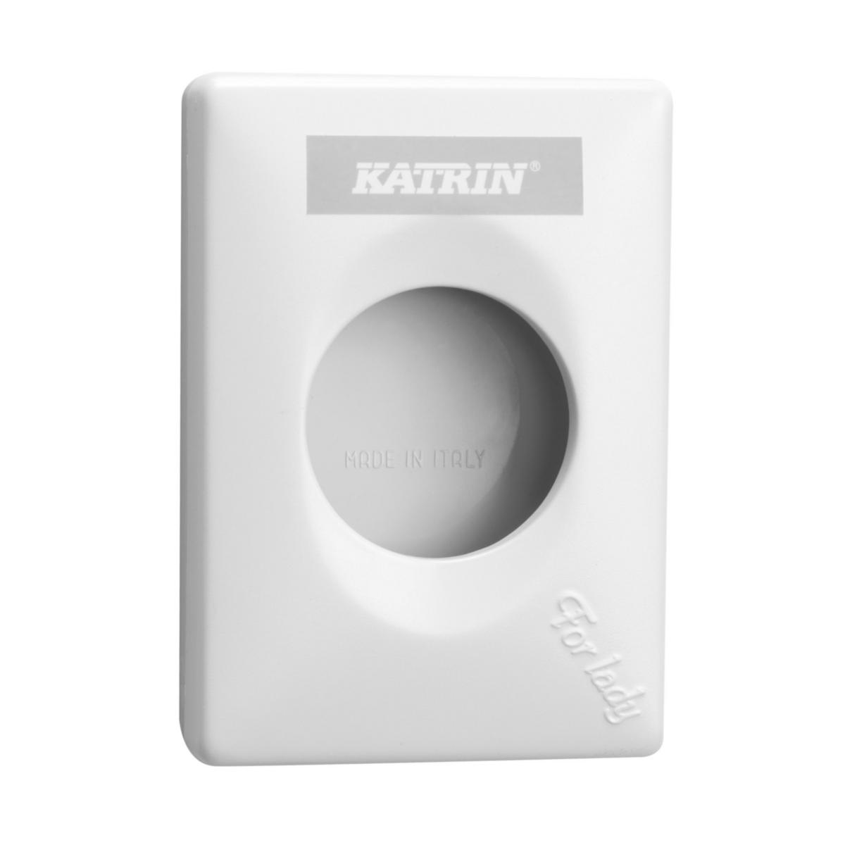 Sanitetspåsdispenser Katrin - SANITETSPÅSHÅLLARE VIT KATRIN 91875