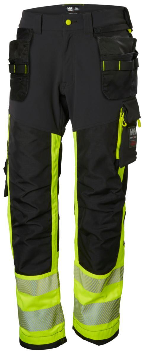 Midjebyxa Helly Hansen 77471 ICU - HANTVERKSBYXA ICU GUL/GRÅ C52 HELLY HANSEN 77471-369-C52