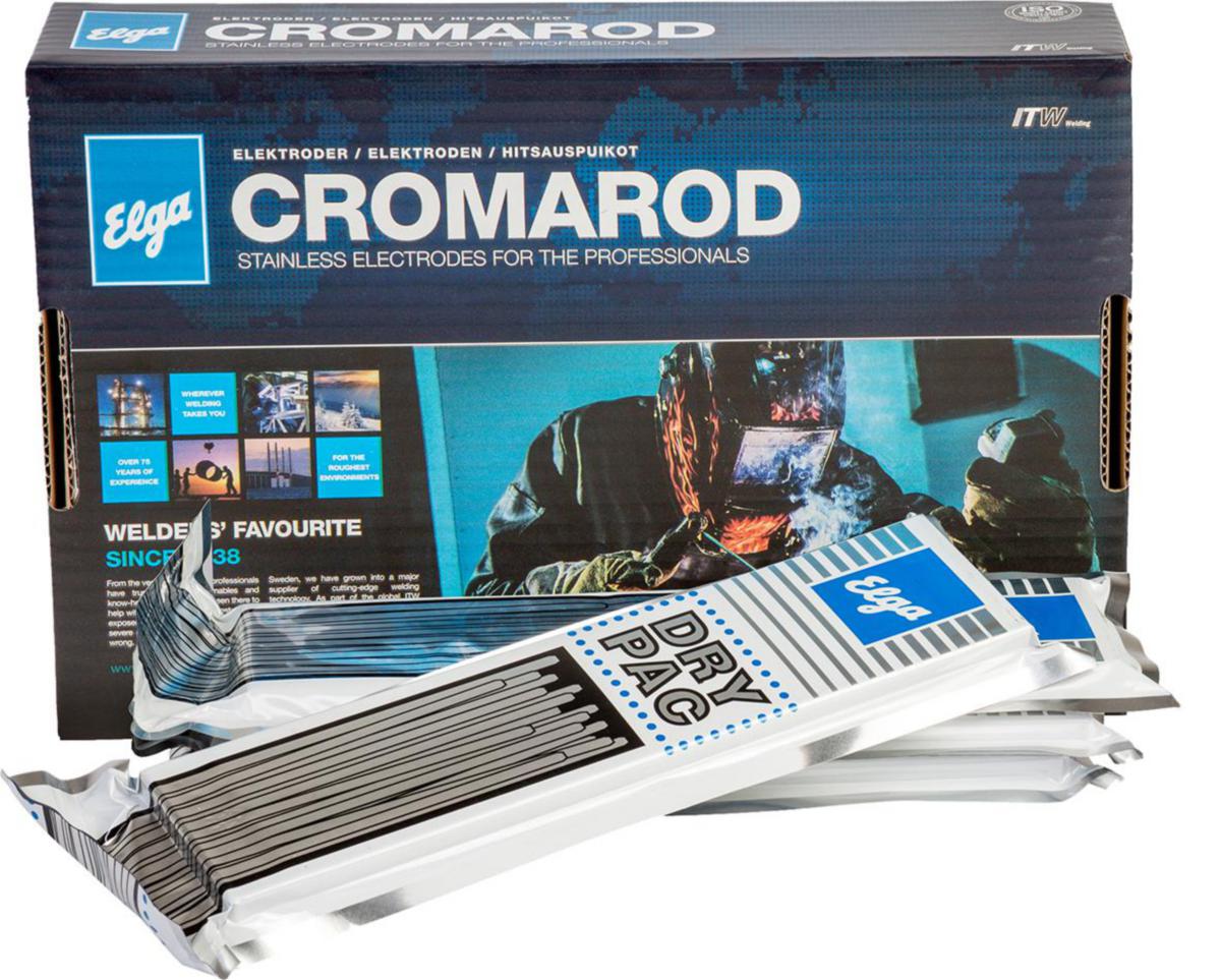 Elektrod Elga Cromarod 316LP - ELEKTROD ELGA CROMAROD 316LP 2.5X300 DRYPAC HYLSA=1.3KG