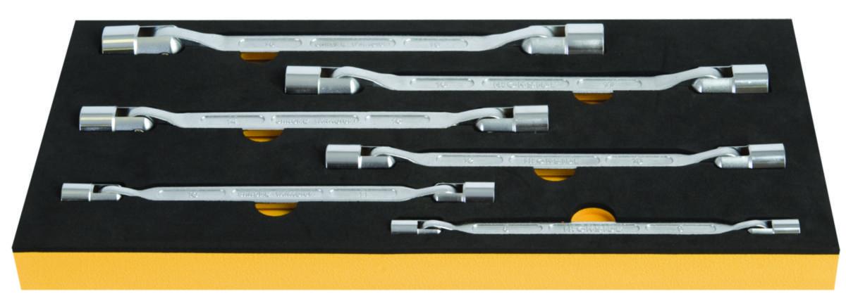 Lednyckelsats Ironside modul, 6 delar - INBYGGNADSMODUL LEDNYCKLAR 6-DEL IRONSIDE 100254