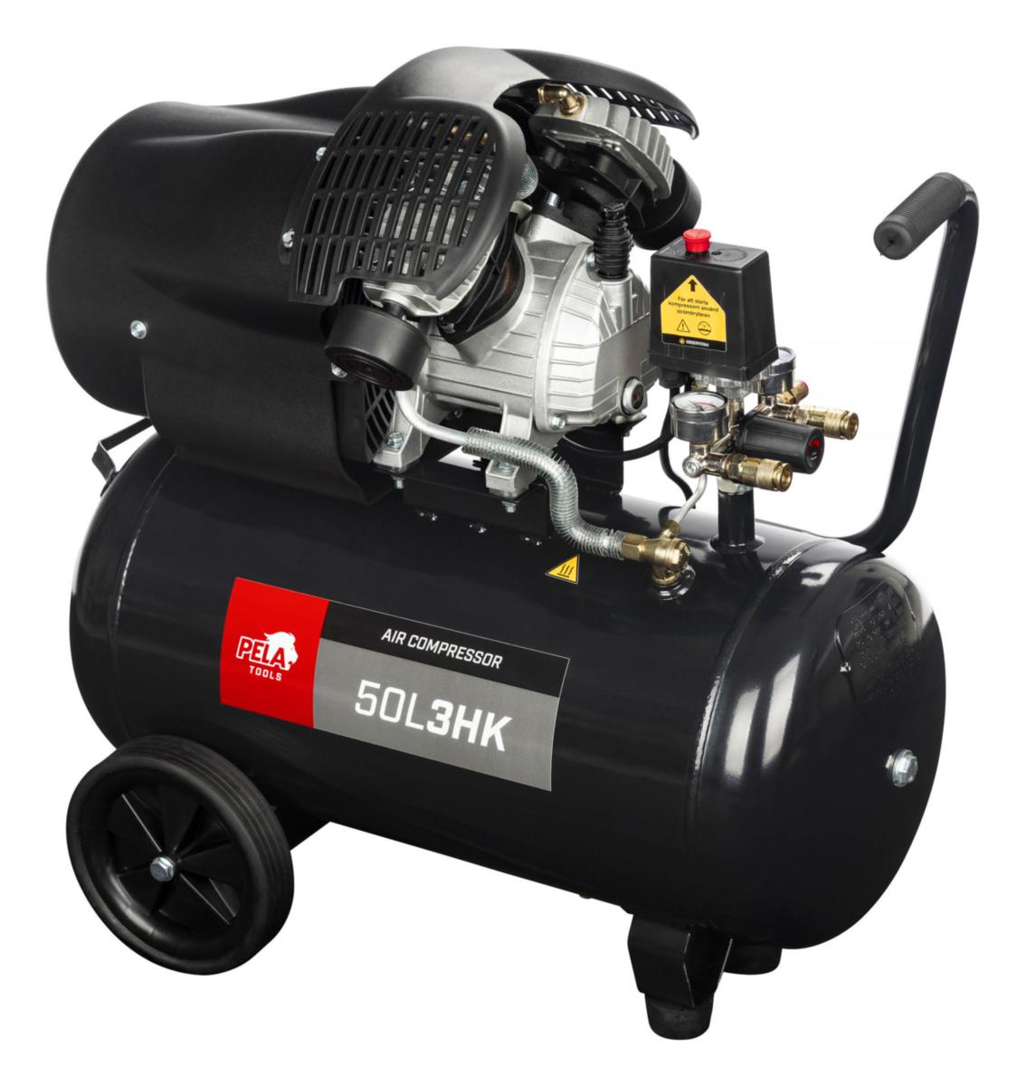 Kompressor PELA 3 hk 50 liter - KOMPRESSOR, 3 HK 50L PELA 495037