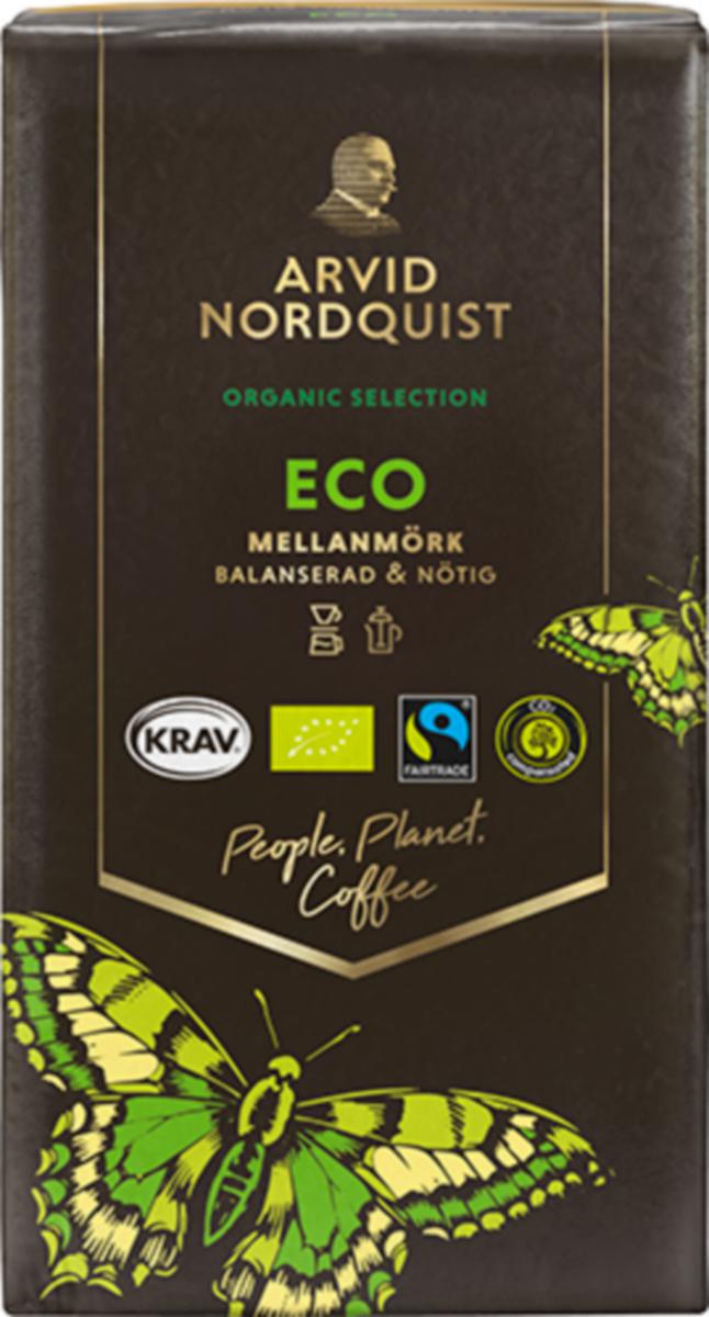 Kaffe Arvid Nordqvist Mellanrost - KAFFE CLASSIC EKO KRAV 450G MELLMÖRK