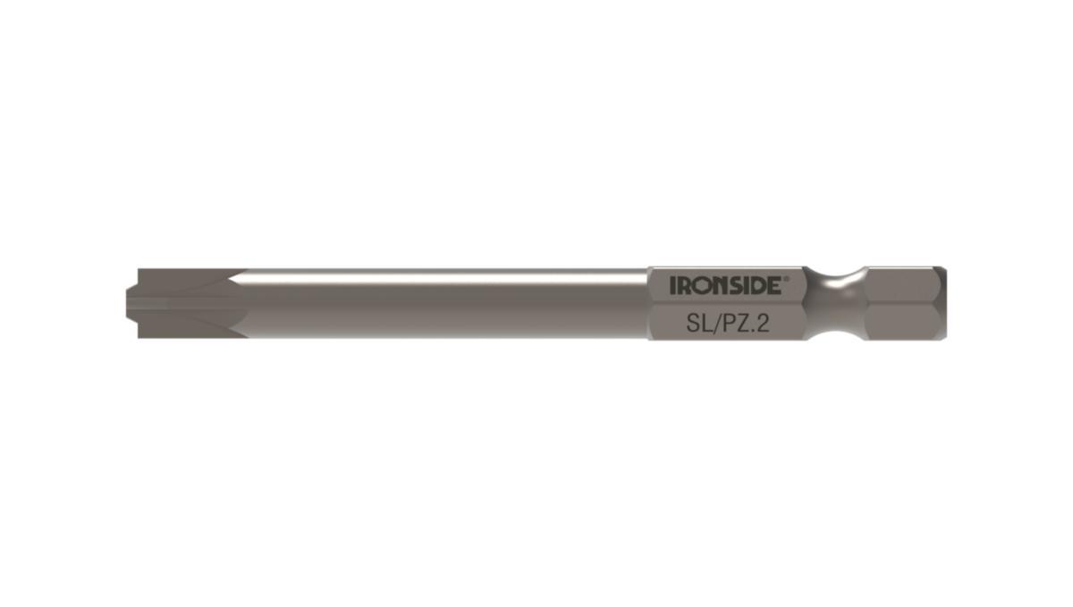 Bits Ironside för kombinationsspår PZ/SL - BITS IRONSIDE SL/PZ2 2-PACK LÄNGD 75MM 202220
