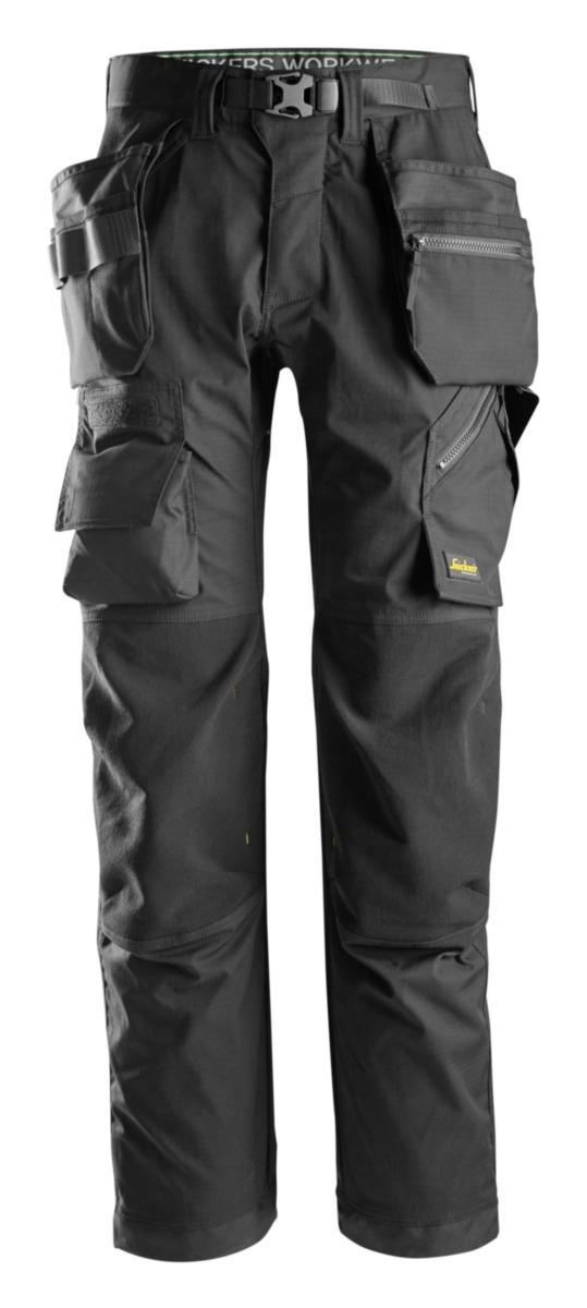 Golvläggarbyxa Snickers 6923 FlexiWork - GOLVLÄGGARBYXA SNICKERS 6923 SVART FLEXI C142 69230404142