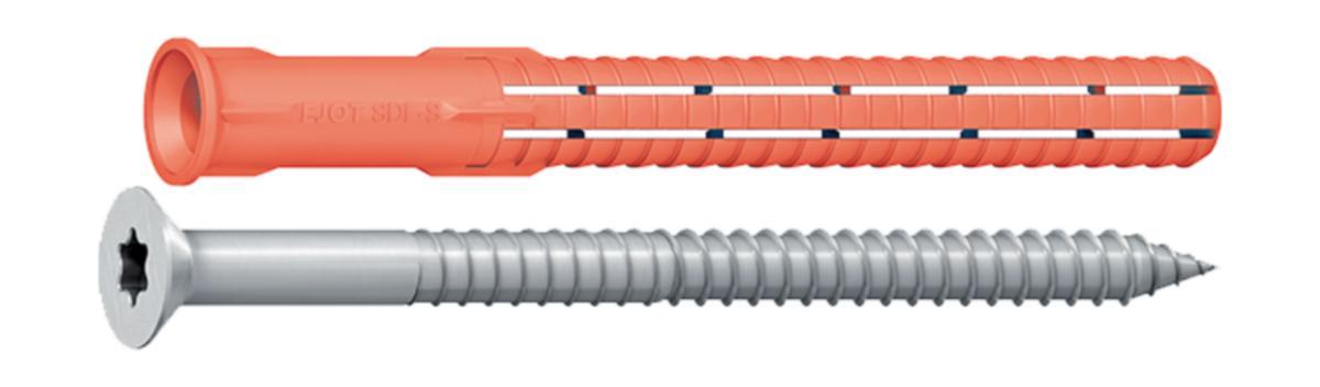 Fasadplugg Sormat SDF-S Utvändig C4 - FASADPLUGG SORMAT SDF-S 10HX220 C1000 25/FRP