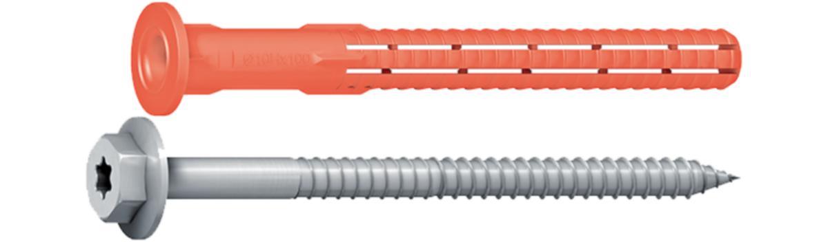 Fasadplugg Sormat SDF-KB Utvändig C4 - FASADPLUGG SORMAT SDF-KB 10HX160 C1000 25/FRP