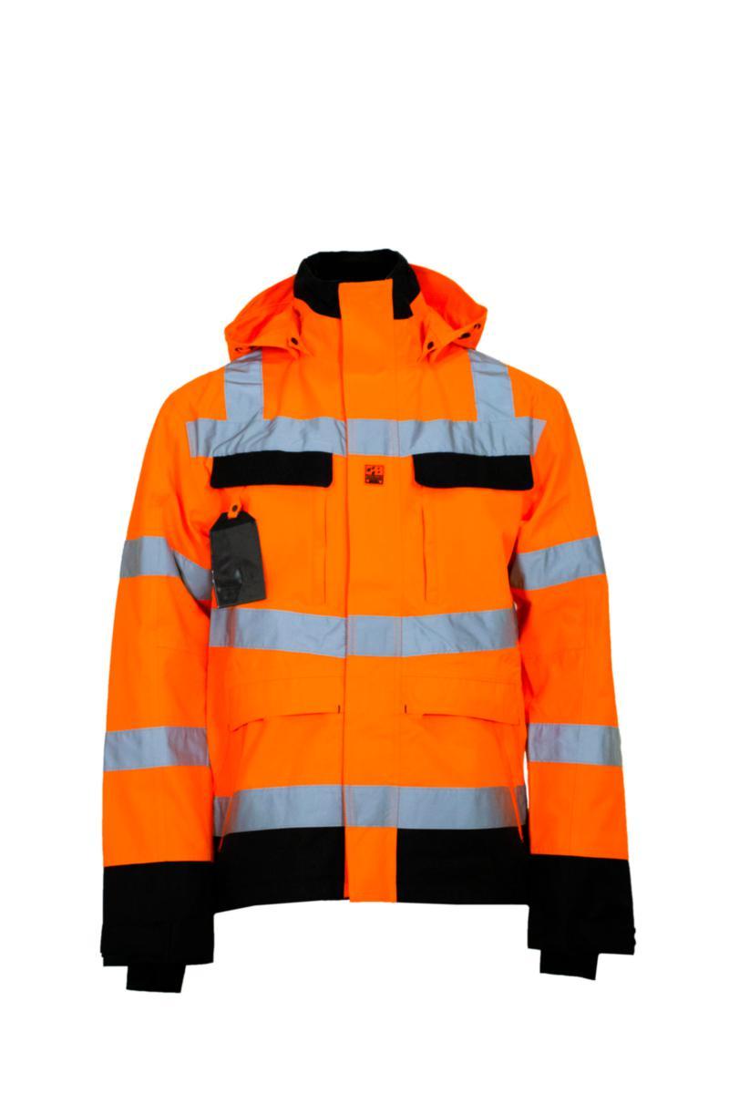 Skaljacka Abeko 020014 Åbo Stretch - JACKA STRETCH ÅBO VARSEL ORANGE/SVART S
