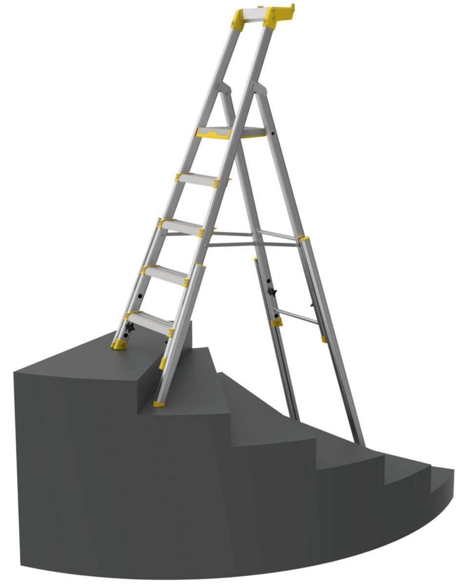Trapphusstege W.steps 55S - TRAPPHUSSTEGE 55S 5 STEG W.STEPS 735525
