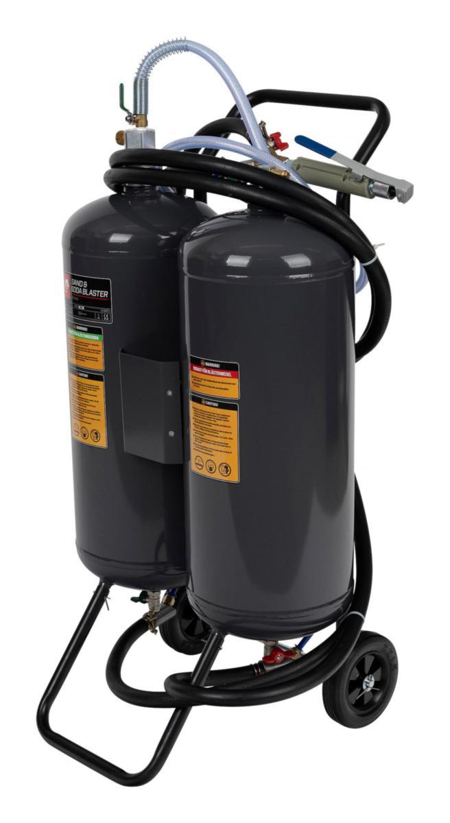 Sand- & sodabläster PELA 26 l - DUBBEL PELA BLÄSTER 7 GALLON 497943