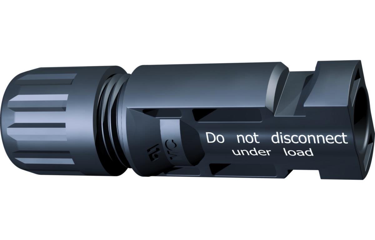 Kontaktdon för solcellsanläggningar, Hane/Hona - SOLCELLSKONTAKT HA D5-6MM