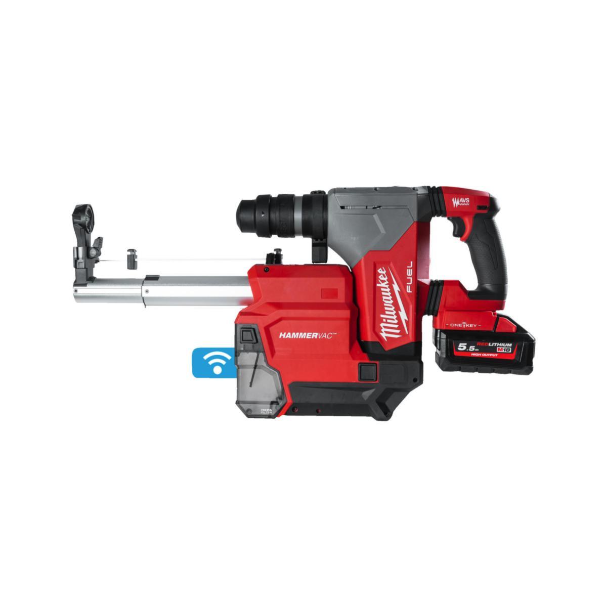 Kombihammare Milwaukee M18 ONEFHXDEL-552C - KOMBIHAMMARE M18 FHXDEL-552C MILWAUKEE 4933478506