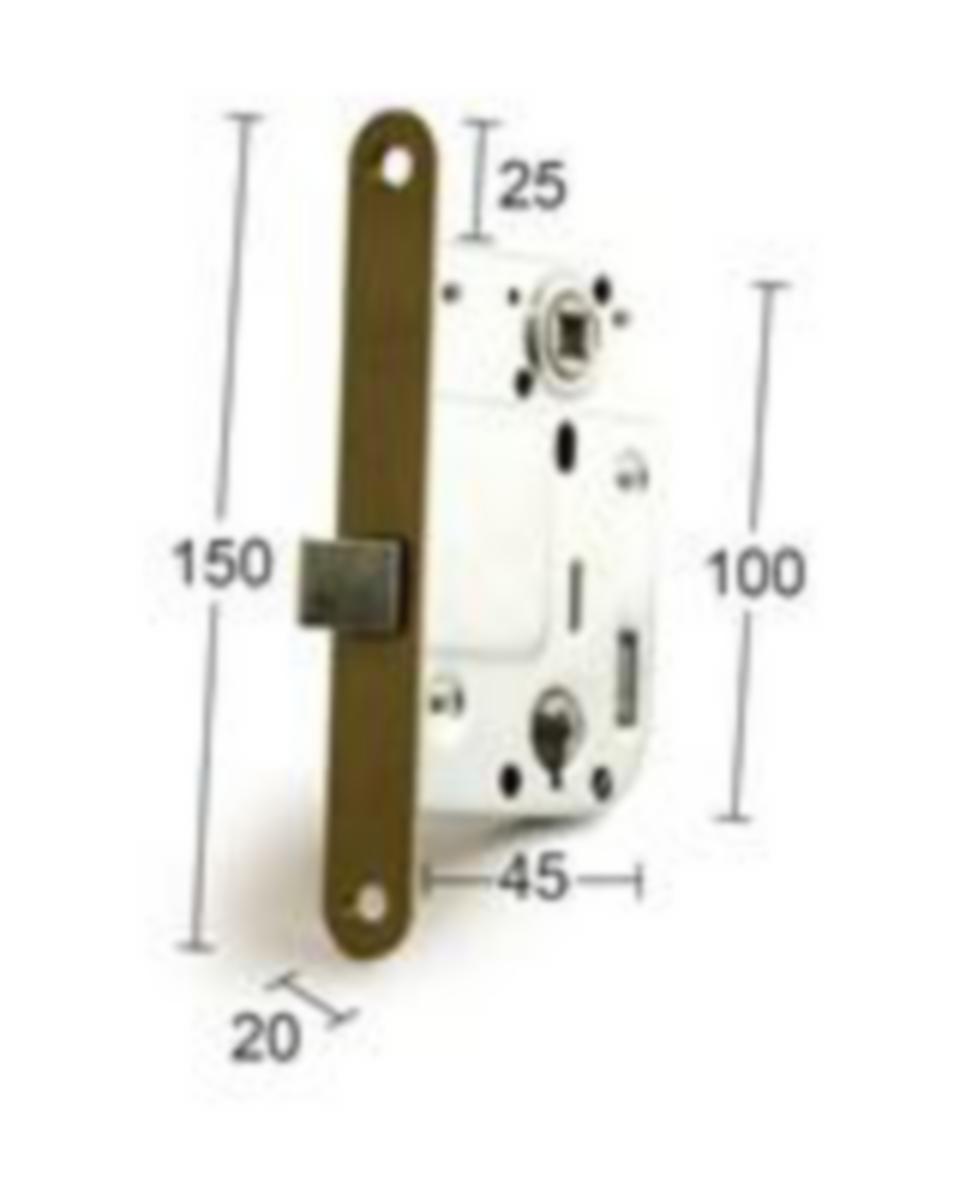 Låshus ASSA/Abloy 2020 - LÅSHUS FAS 2020 ST/EGLH/V SB FAS 414423