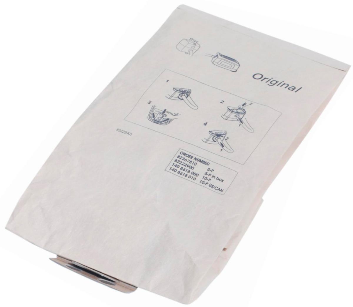 Dammsugarpåsar till Nilfisk damm- och grovsugare - DAMMSUGARPÅSE NILFISK 10L PASSAR VP300 10-PACK