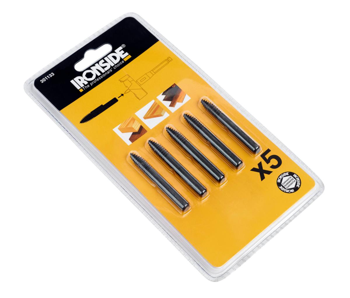Centersskruv till Ironside Self feed - SPETS IRONSIDE SELF FEED GÄNGAD 5-PACK UTBYTES 201133