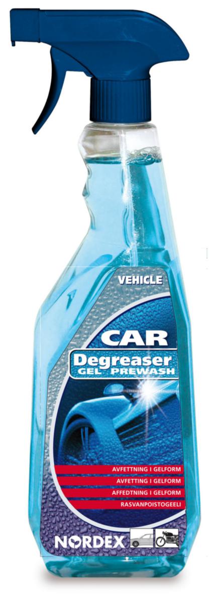 Bilvård Nordex Car Degreaser Gel Prewash - BILVÅRD NORDEX AVFETTNING CAR DEGREASER GELFORM 750ML