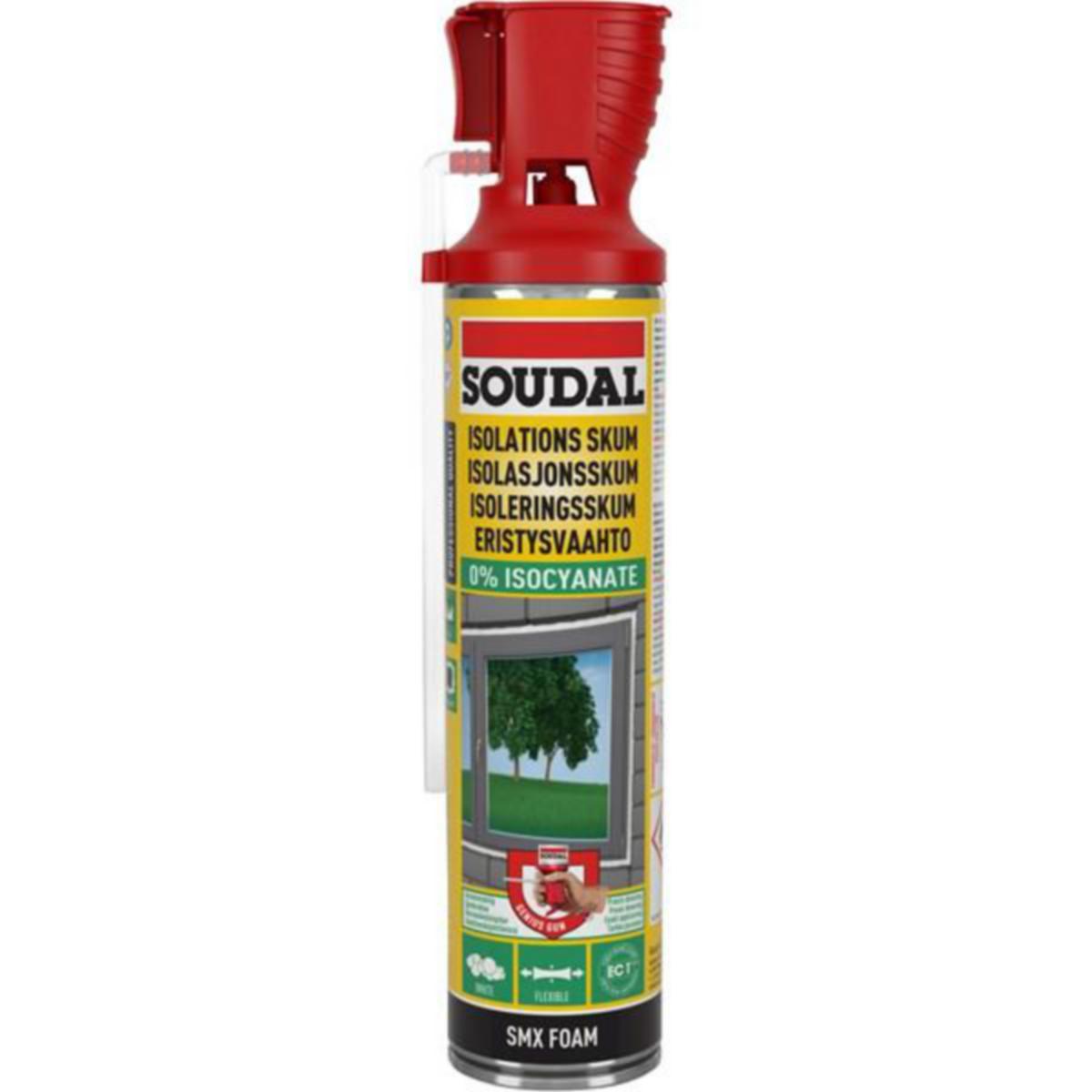 Fogskum Soudal Soudafoam SMX Genius Gun - FOGSKUM ISO.FRI SMX 500ML GENIUS GUN SOUDAFOAM 155329