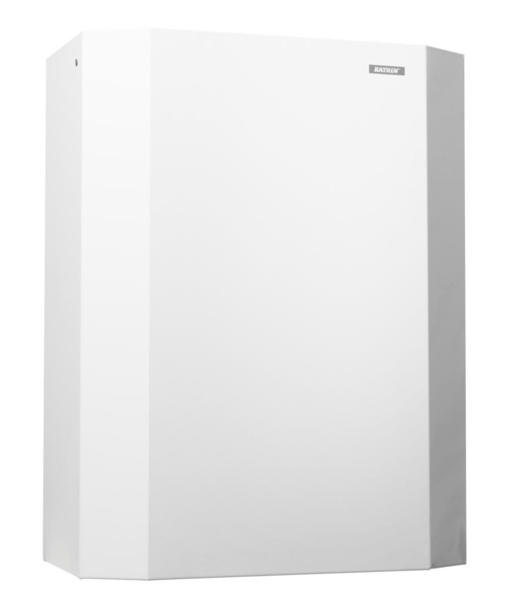 Papperskorg Katrin 25 L Metall - PAPPERSKORG 25L STÅL VIT 900788