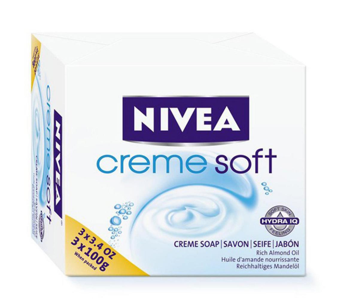 Handtvål Nivea - FAST TVÅL NIVEA 3/FRP 80618